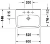 Умывальник Duravit DuraStyle 2319600000 фото 4