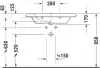 Умывальник Duravit DuraStyle 2320800000 фото 4