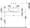 Умывальник Duravit Foster 49.5x35 icon 4