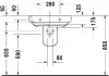 Умывальник Duravit Happy D.2 60x47.5 icon 4