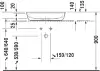 Умывальник Duravit Luv 60x40 (0380600000) icon 3