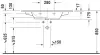 Умывальник Duravit ME by Starck 103x49 icon 4