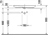 Умывальник Duravit PuraVida 69.5x41.5 icon 3