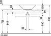 Умывальник Duravit Starck 1 53x53 icon 5