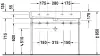 Умывальник Duravit Vero 100x47 icon 4