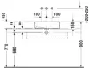 Умывальник Duravit Vero 50x38 icon 4