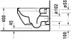 Унитаз Duravit Vero Air Rimless 2525092000 icon 3