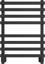Полотенцесушитель Двин N plaza 80x50 (черный матовый) icon 2