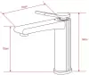 Смеситель Ekko E1006-8 фото 2