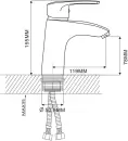 Смеситель Ekko E10701 фото 2