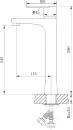 Смеситель Ekko E11802 фото 2