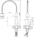Смеситель Ekko E42801 фото 2