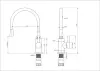 Смеситель Ekko E42994-7 фото 2