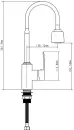 Смеситель Ekko E44151 фото 2