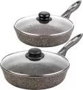 Набор сковород Elan Gallery Гармония Вкуса 120311+2 коричневый опал icon