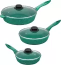 Набор сковород Elan Gallery Гармония вкуса 120631+3 (изумруд) icon