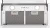 Кухонная вытяжка Elikor Sense Glass 60П-1000 (белый/белое стекло) icon 7