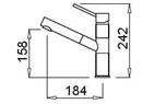 Смеситель Elleci Reno G59 Antracite icon 2