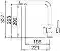 Смеситель Elleci Tourmaline K96 White icon 2