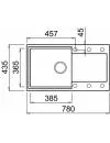 Кухонная мойка Elleci Easy 290 M70 Ghisa icon 2
