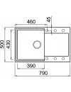 Кухонная мойка Elleci Easy 300 M70 Ghisa icon 2