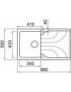 Кухонная мойка Elleci Ego 400 M70 Ghisa icon 2