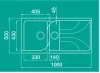 Кухонная мойка Elleci Ego 475 G43 Tortora icon 2