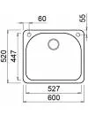 Кухонная мойка Elleci Fox 180 G52 Bianco Pietra icon 2