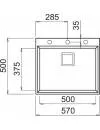 Кухонная мойка Elleci Karisma 105 G68 Bianco icon 2