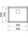 Кухонная мойка Elleci Karisma 105 Undermount K86 Black icon 2