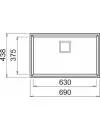 Кухонная мойка Elleci Karisma 120 Undermount K86 Black icon 2