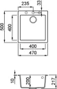 Кухонная мойка Elleci Quadra 102 G68 Bianco фото 2