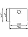 Кухонная мойка Elleci Quadra 110 Undermount K96 White фото 2