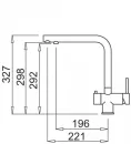 Смеситель Elleci T01 G68 Bianco Titano icon 2