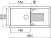 Кухонная мойка Elleci Tekno 480 M79 Aluminium фото 2