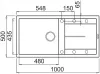 Кухонная мойка Elleci Unico 480 M70 Ghisa icon 2