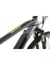 Электровелосипед Eltreco Ultra Lite 2022 (серый/зеленый) фото 10
