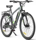 Электровелосипед Eltreco Ultra Max Pro 2022 (серый/зеленый) фото 3