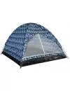 Треккинговая палатка Endless 4-х местная (синий камуфляж) фото 4