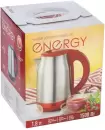 Электрочайник Energy E-201 (стальной/черный) фото 5