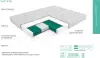 Матрас ЭОС Аспект Тип 11а 150x190 премиум чехол Care icon 7