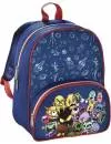 Школьный рюкзак Hama Monsters 138028 (синий/красный) icon