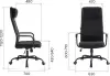 Кресло офисное Everprof Mars Black Fabric (черный) icon 3