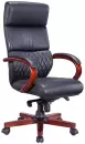 Офисное кресло Everprof President Wood (экокожа, черный) icon