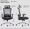 Кресло Evolution ERGO Prime Grey (серый) фото 5