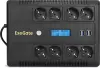 Источник бесперебойного питания ExeGate NEO Smart LHB-1000.LCD.AVR.8SH.CH.USB EX293858RUS фото 2