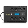 Источник бесперебойного питания ExeGate NEO Smart LHB-850.LCD.AVR.8SH.CH.RJ.USB 850VA EX295014RUS фото 2
