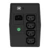 Источник бесперебойного питания ExeGate Power NB-1000.LED.AVR.4C13.USB EX299491RUS фото 4