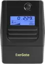 Источник бесперебойного питания ExeGate Smart LB-650.LCD.AVR.2SH.USB icon 2