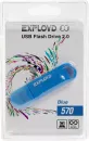 USB-флэш накопитель Exployd 570 64GB (синий) фото 5
